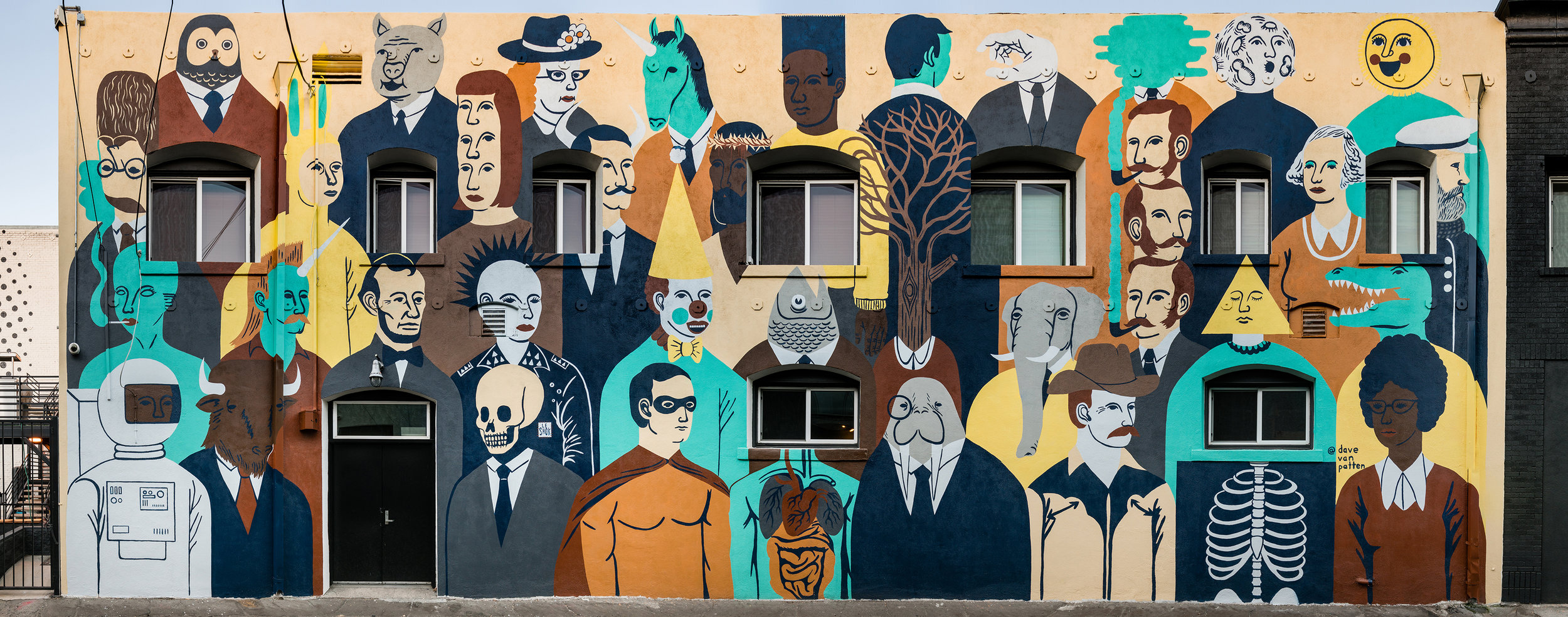 murals — the art of dave van patten